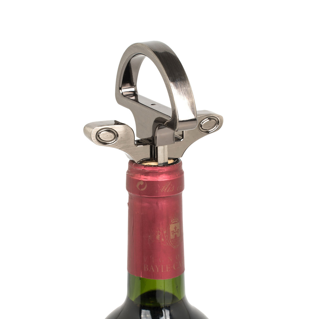 Two-Prong Cork Puller Remover Ah-So Old Wine Opener Multifunction Beer Corkscrew