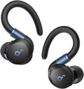soundcore Sport X20 by Anker, True-Wireless Workout Earbuds, Rotatable & Extendable Ear Hooks, Noise Cancelling, Deep Bass, IP68 Waterproof, Sweatproof, 48H Play, Sport Earbuds for Gym