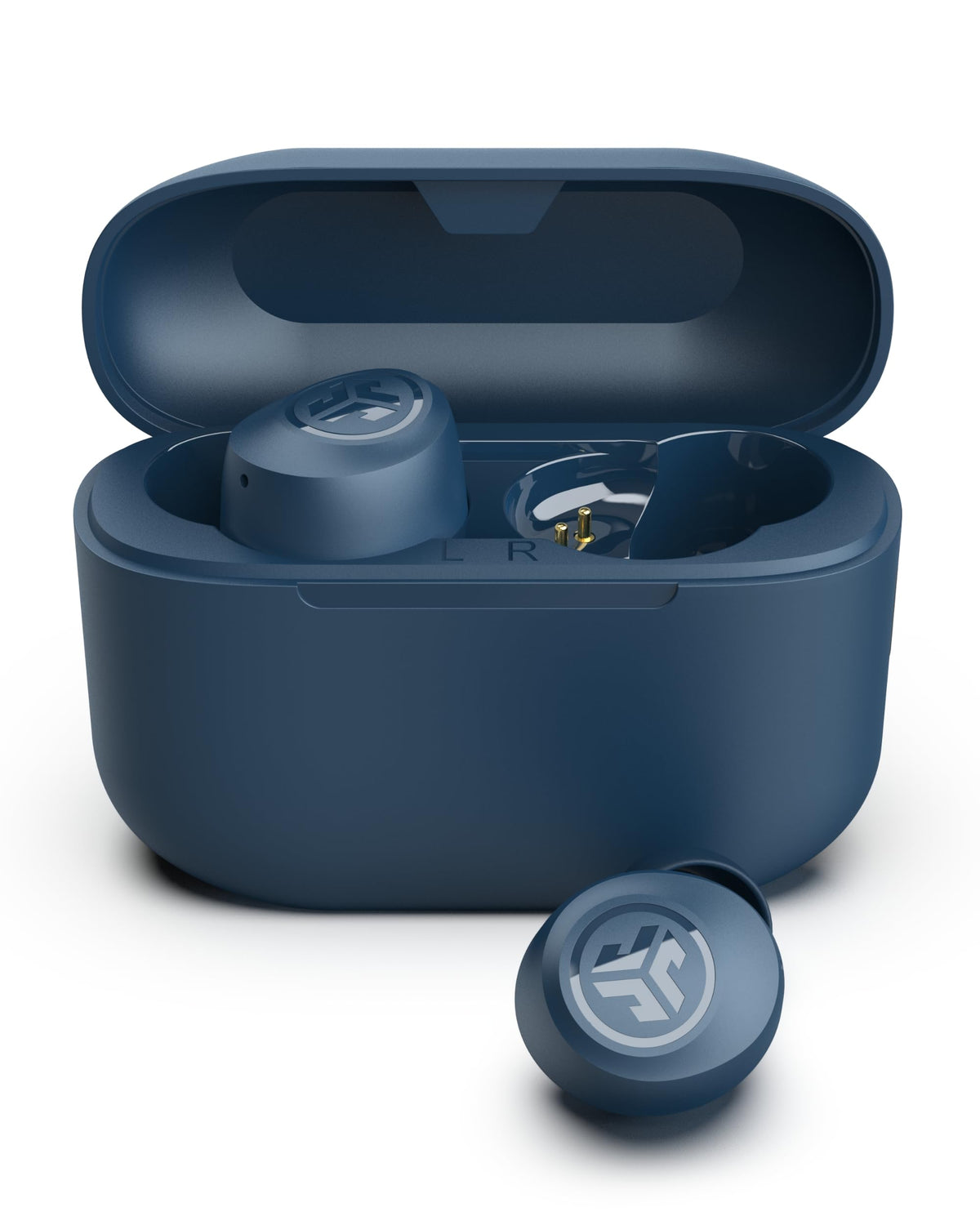 JLab Go Air Pop+ True Wireless Earbuds with Mic - Bluetooth, Midnight Black