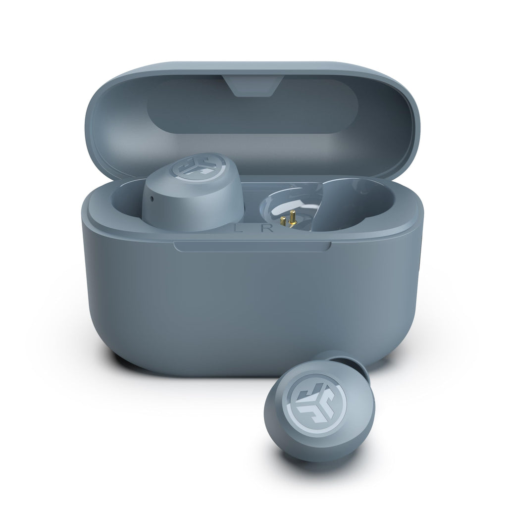 JLab Go Air Pop+ True Wireless Earbuds with Mic - Bluetooth, Midnight Black