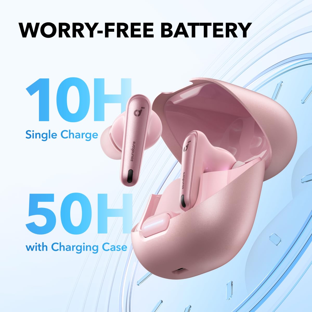 soundcore Anker Liberty 4 NC, Adaptive Noise Cancelling Wireless Earbuds