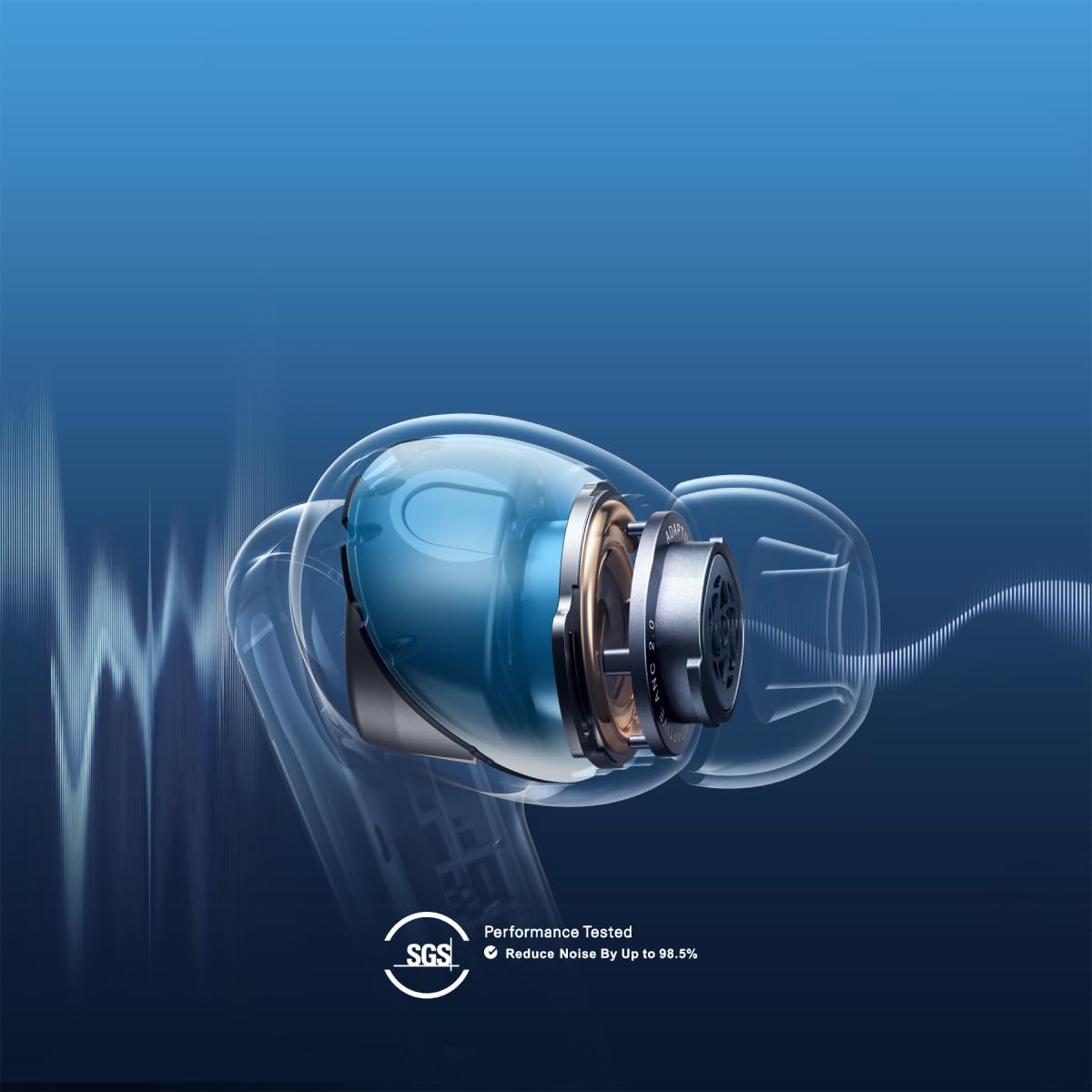 soundcore Anker Liberty 4 NC, Adaptive Noise Cancelling Wireless Earbuds