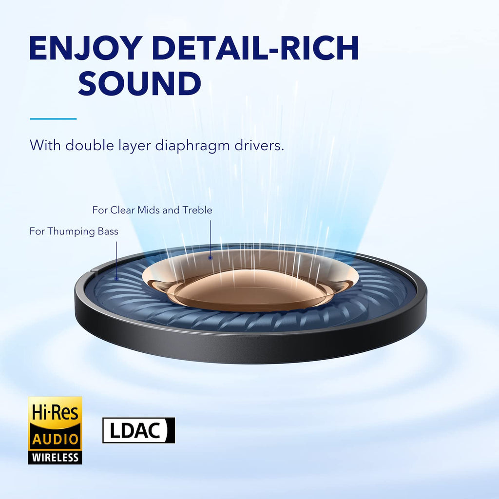 Anker soundcore Space A40, Adaptive Noise Cancelling Wireless Earbuds