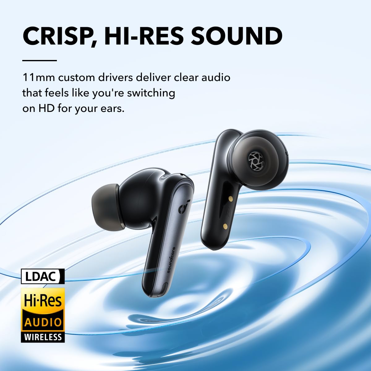 soundcore Anker Liberty 4 NC, Adaptive Noise Cancelling Wireless Earbuds