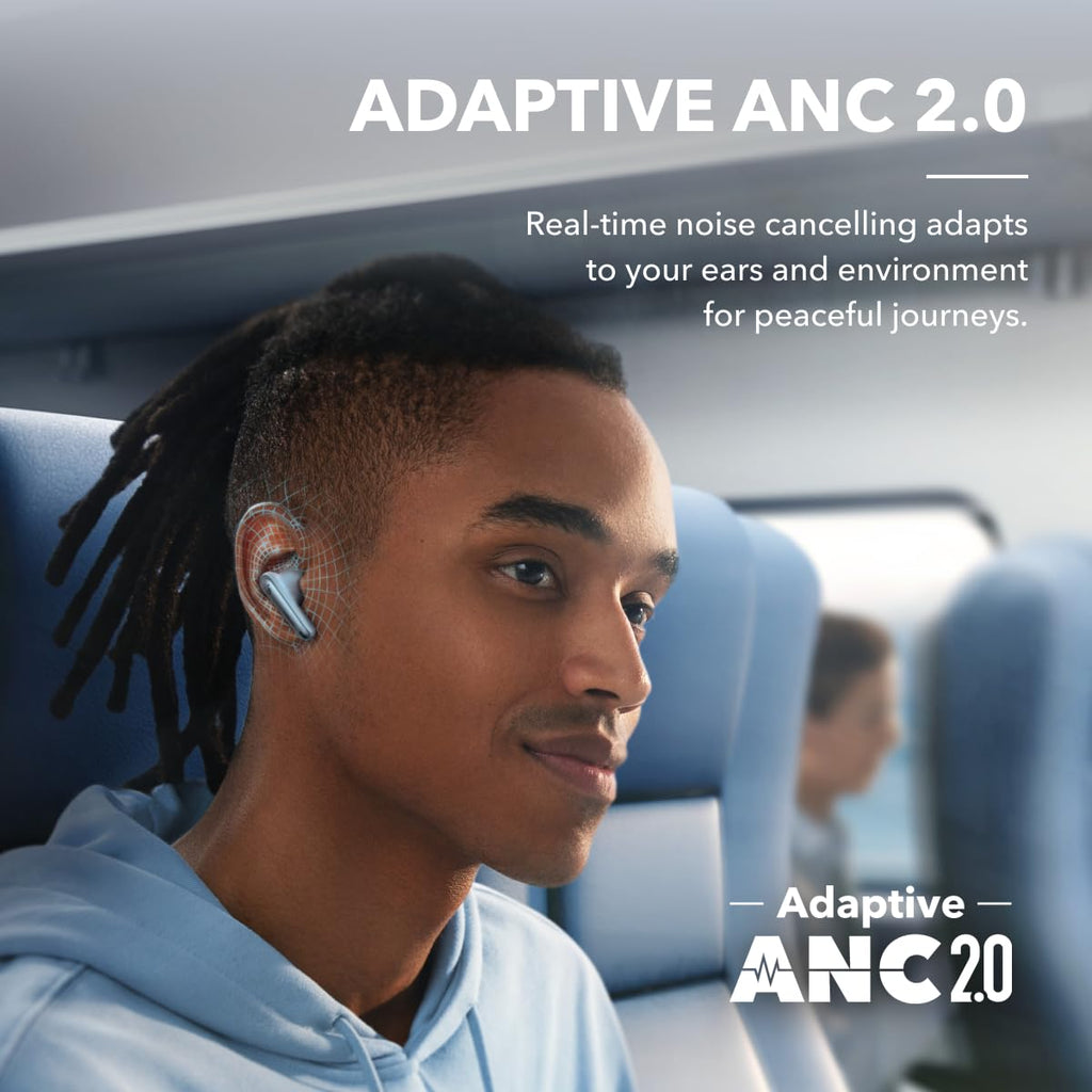 soundcore Anker Liberty 4 NC, Adaptive Noise Cancelling Wireless Earbuds
