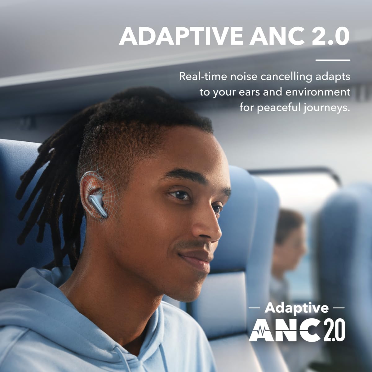 soundcore Anker Liberty 4 NC, Adaptive Noise Cancelling Wireless Earbuds