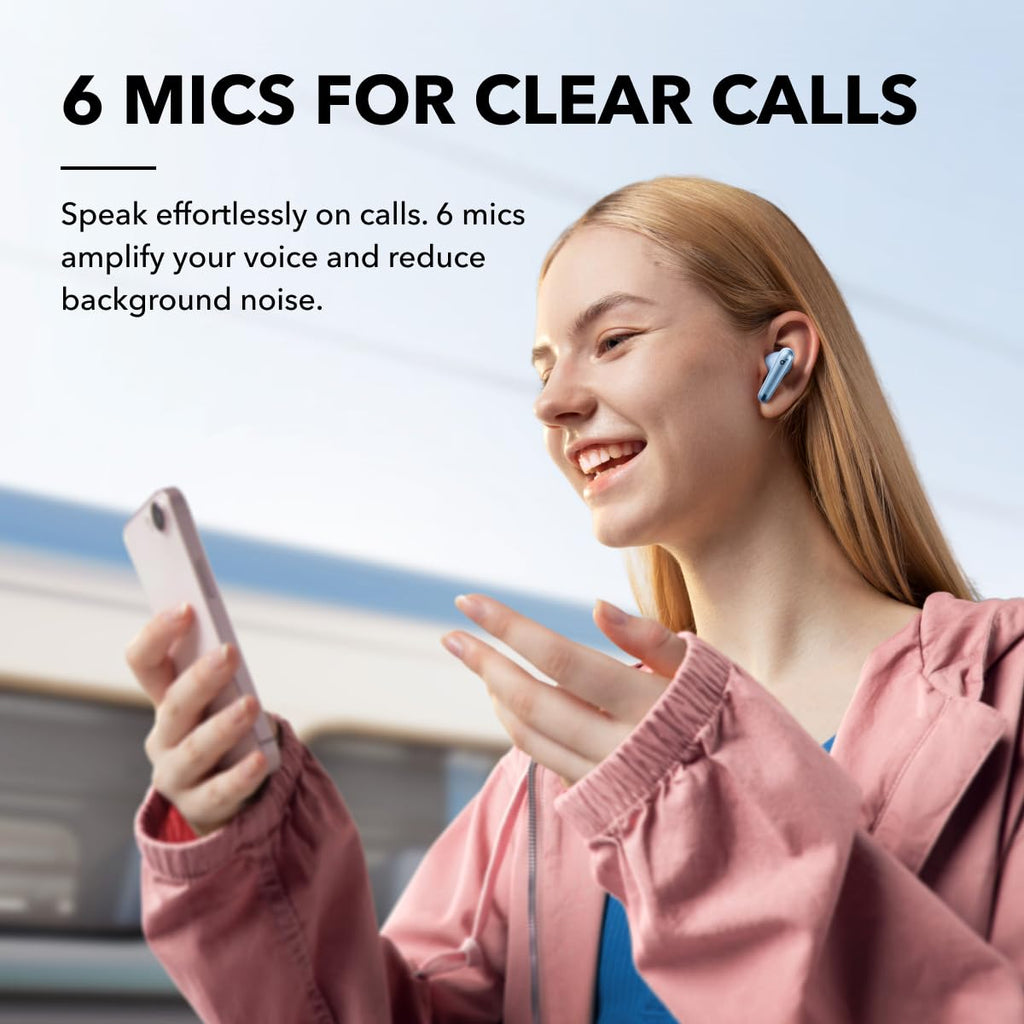soundcore Anker Liberty 4 NC, Adaptive Noise Cancelling Wireless Earbuds