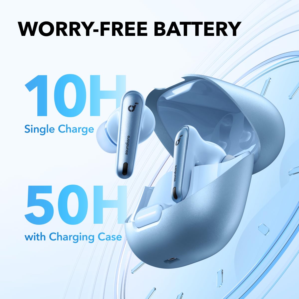 soundcore Anker Liberty 4 NC, Adaptive Noise Cancelling Wireless Earbuds