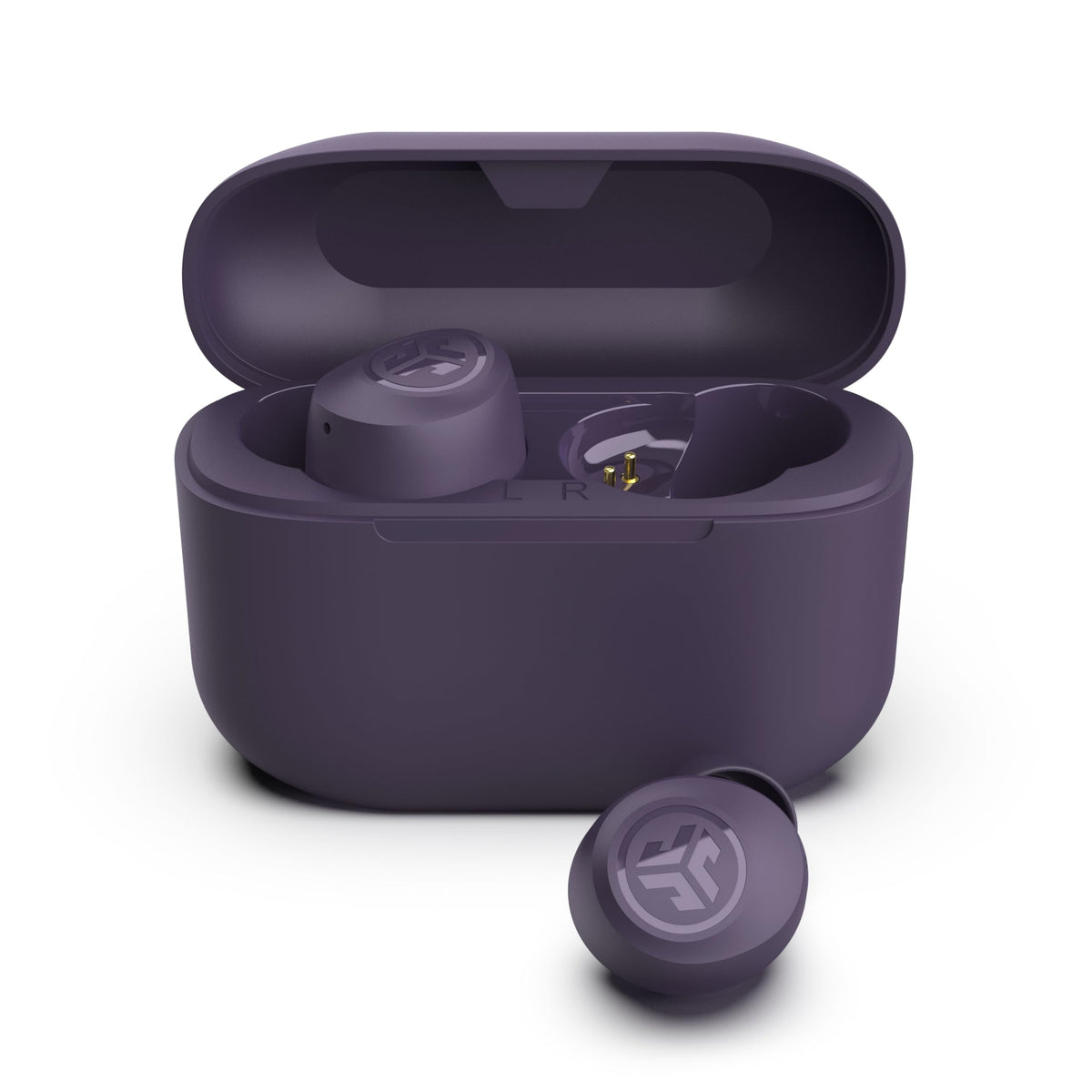 JLab Go Air Pop+ True Wireless Earbuds with Mic - Bluetooth, Midnight Black