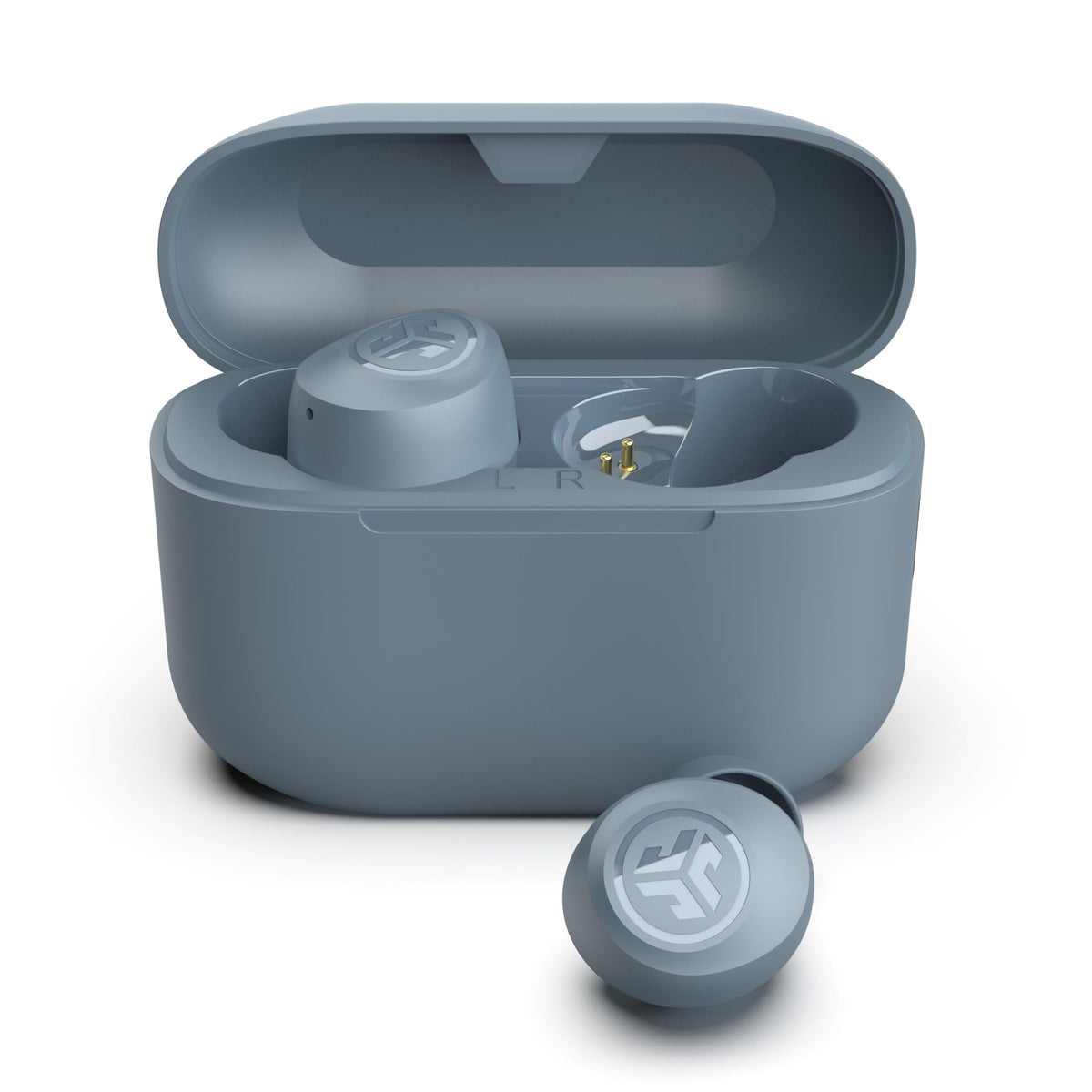 JLab Go Air Pop+ True Wireless Earbuds with Mic - Bluetooth, Midnight Black