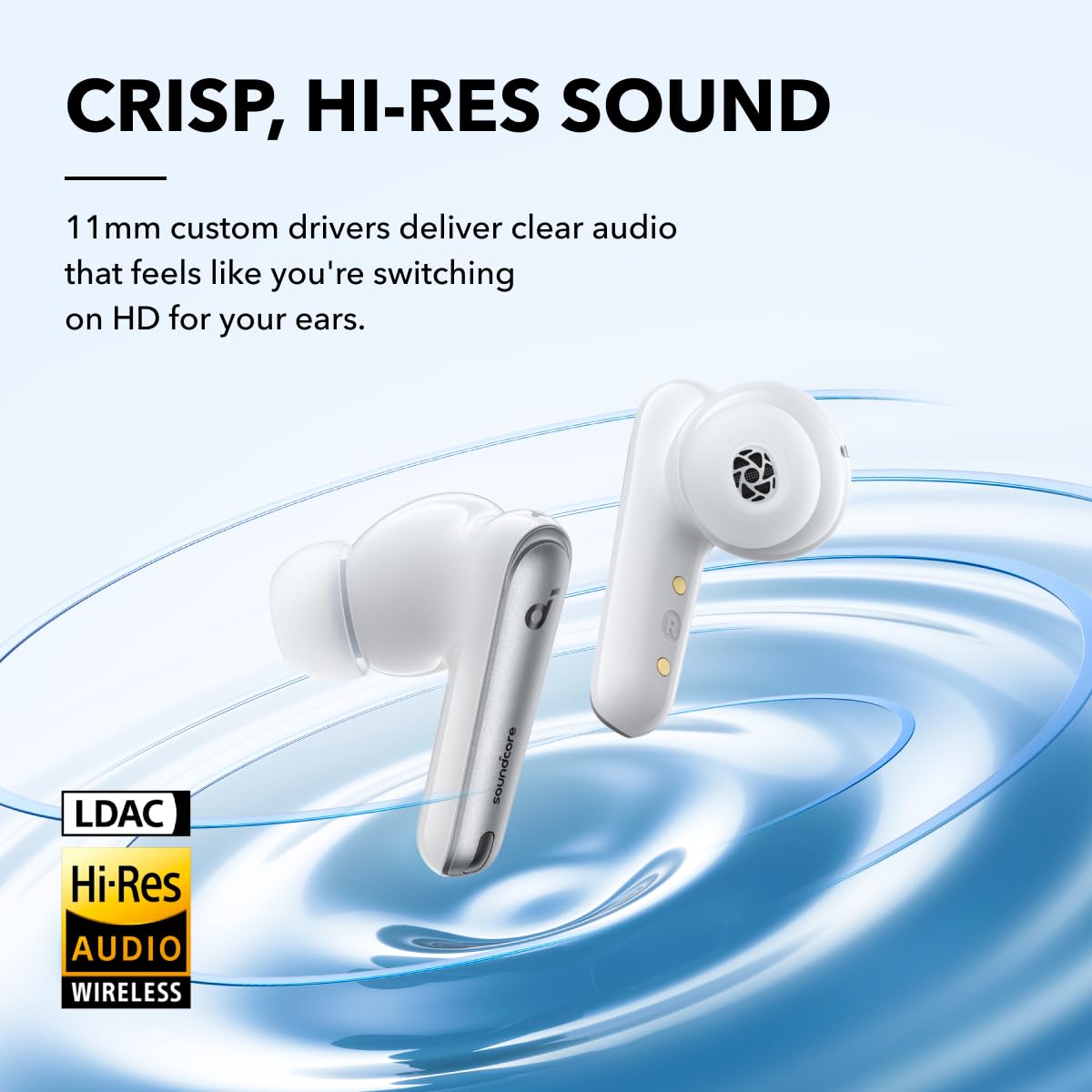 soundcore Anker Liberty 4 NC, Adaptive Noise Cancelling Wireless Earbuds