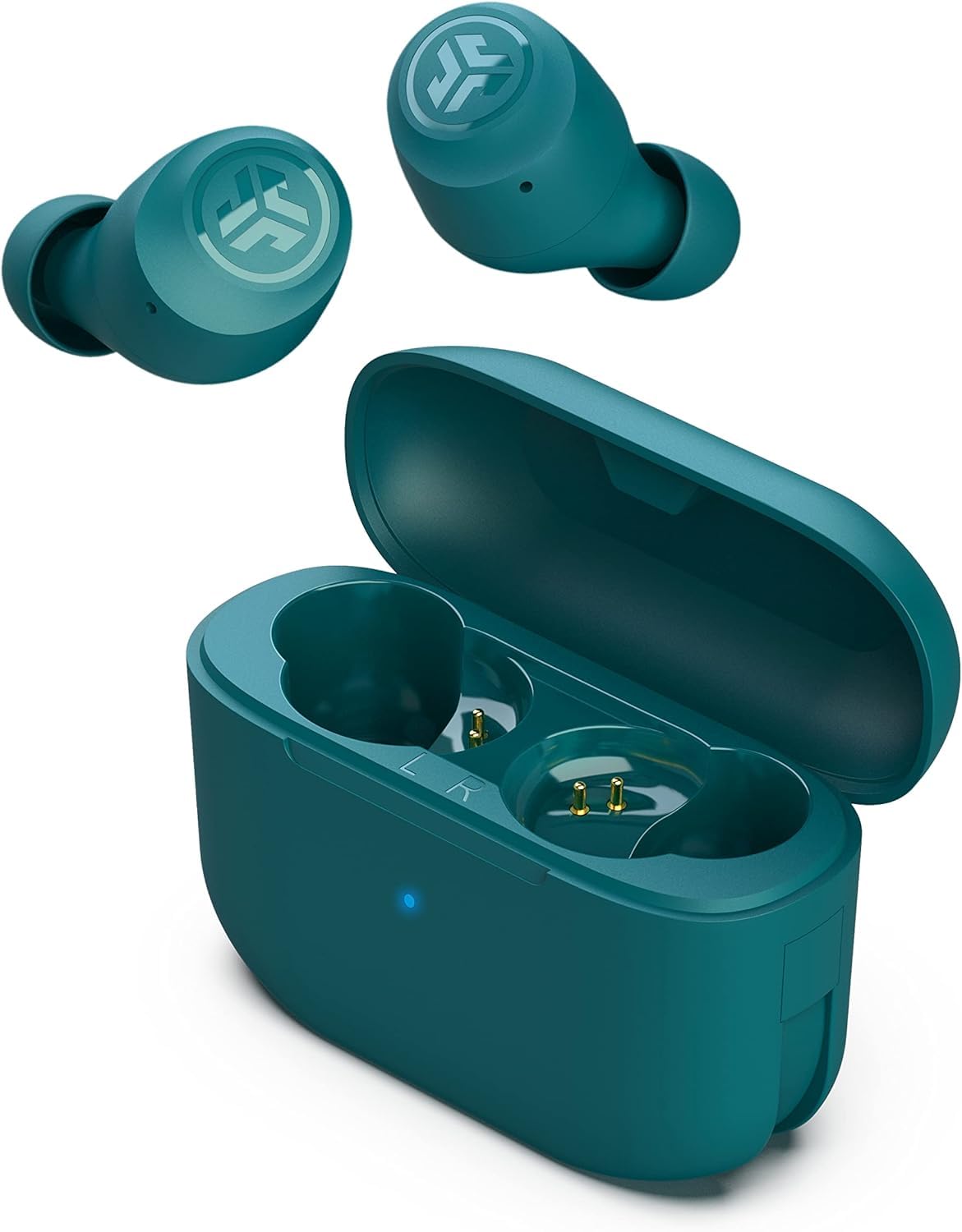 JLab Go Air Pop+ True Wireless Earbuds with Mic - Bluetooth, Midnight Black