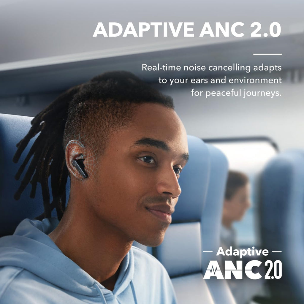 soundcore Anker Liberty 4 NC, Adaptive Noise Cancelling Wireless Earbuds