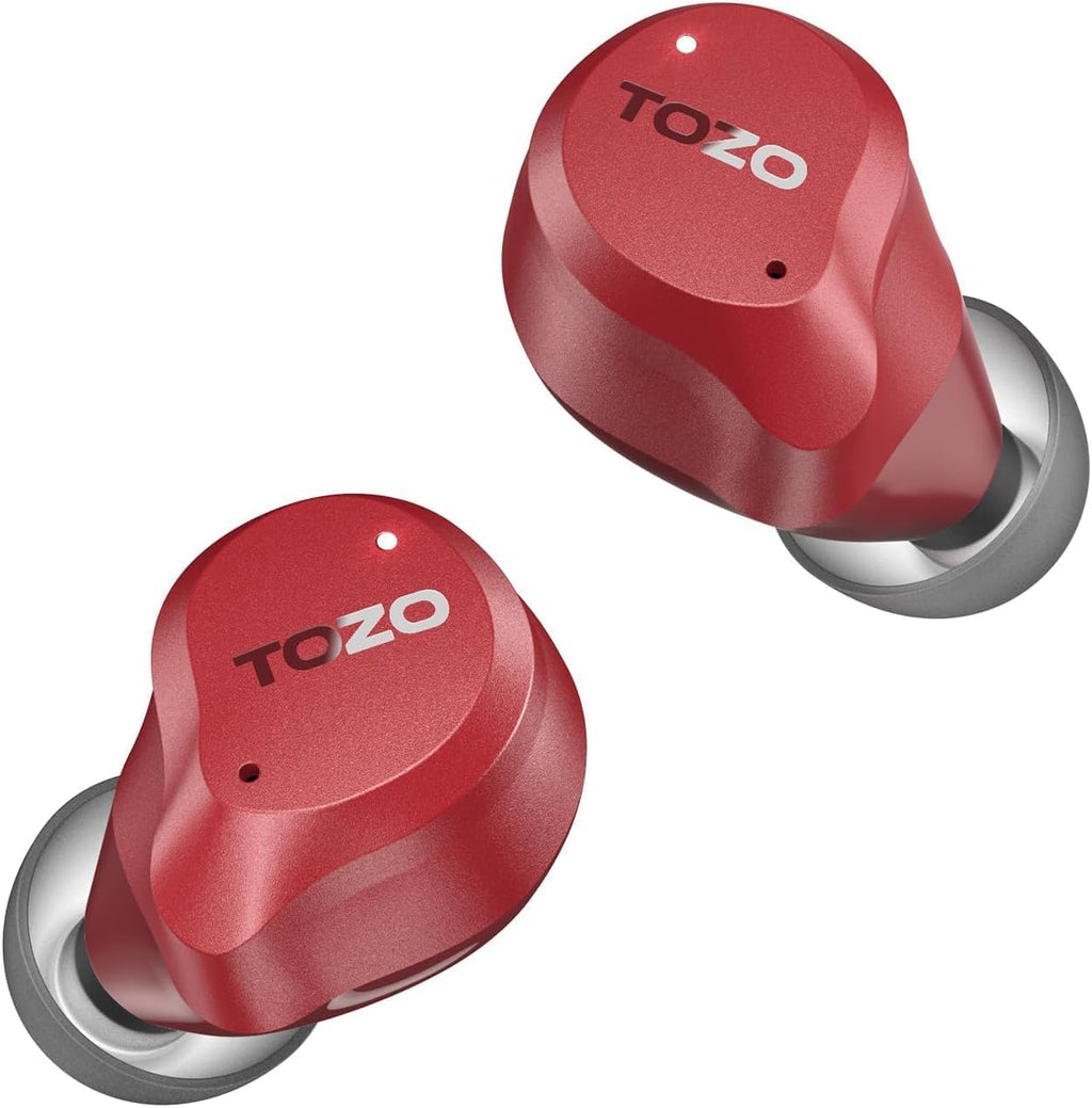 TOZO NC9 Hybrid Active Noise Cancelling Wireless Earbuds, 60H, LED Display