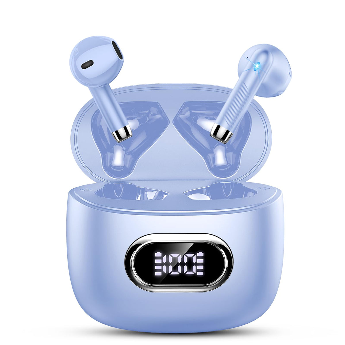 Wireless Earbuds, NEW Mini Bluetooth 5.4 Headphones In Ear with Deep Bass