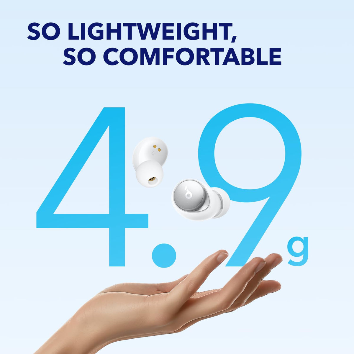 Anker soundcore Space A40, Adaptive Noise Cancelling Wireless Earbuds