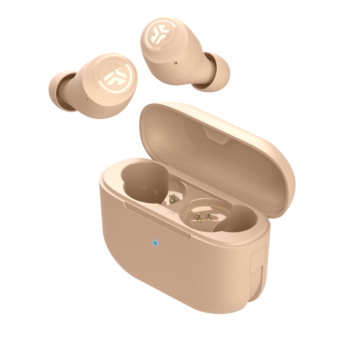 JLab Go Air Pop+ True Wireless Earbuds with Mic - Bluetooth, Midnight Black