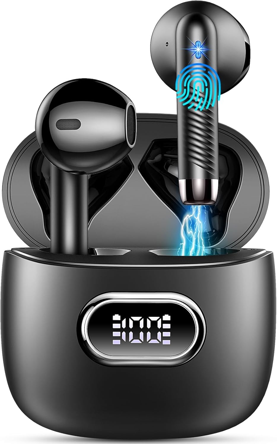 Wireless Earbuds, NEW Mini Bluetooth 5.4 Headphones In Ear with Deep Bass