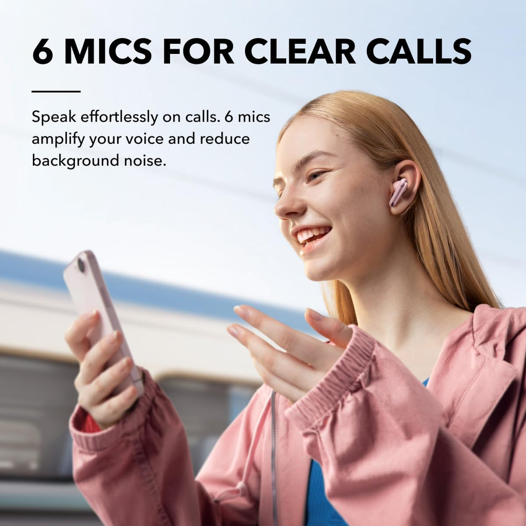 soundcore Anker Liberty 4 NC, Adaptive Noise Cancelling Wireless Earbuds