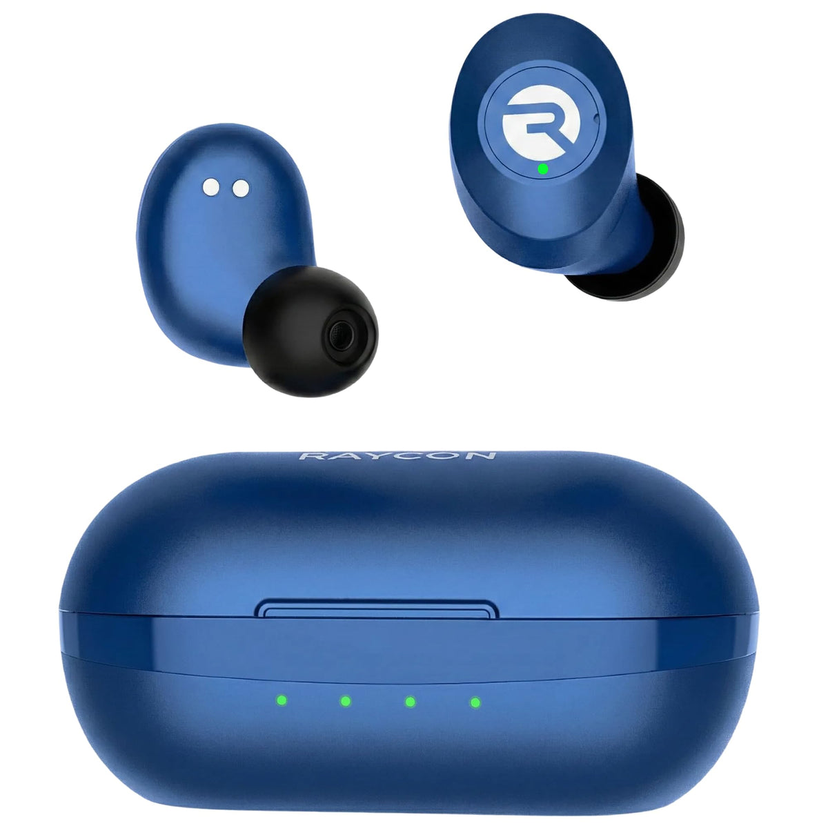 Raycon The Everyday Earbuds with Microphone- Stereo Sound in-Ear Bluetooth Headset True Wireless 32 Hours Playtime (Matte Black)