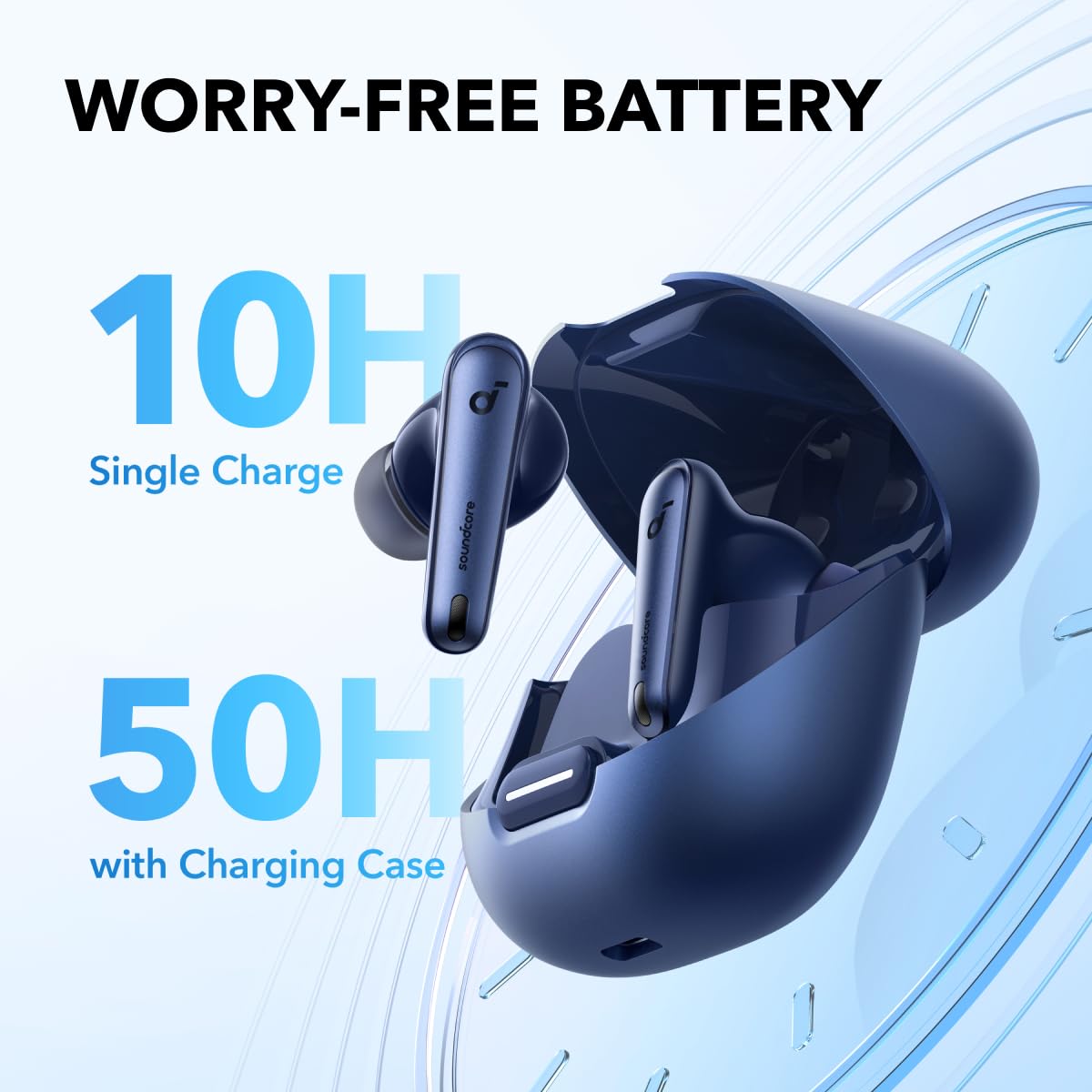 soundcore Anker Liberty 4 NC, Adaptive Noise Cancelling Wireless Earbuds