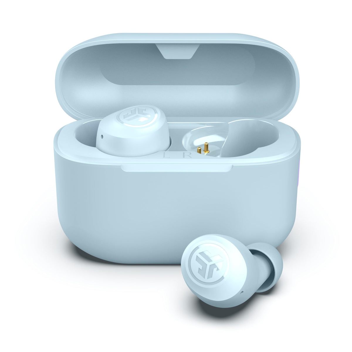 JLab Go Air Pop+ True Wireless Earbuds with Mic - Bluetooth, Midnight Black