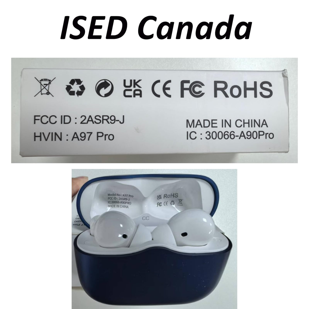 Wireless Earbuds Bluetooth 5.4 Headphones 6D Stereo, 40H In‑Ear Earphones