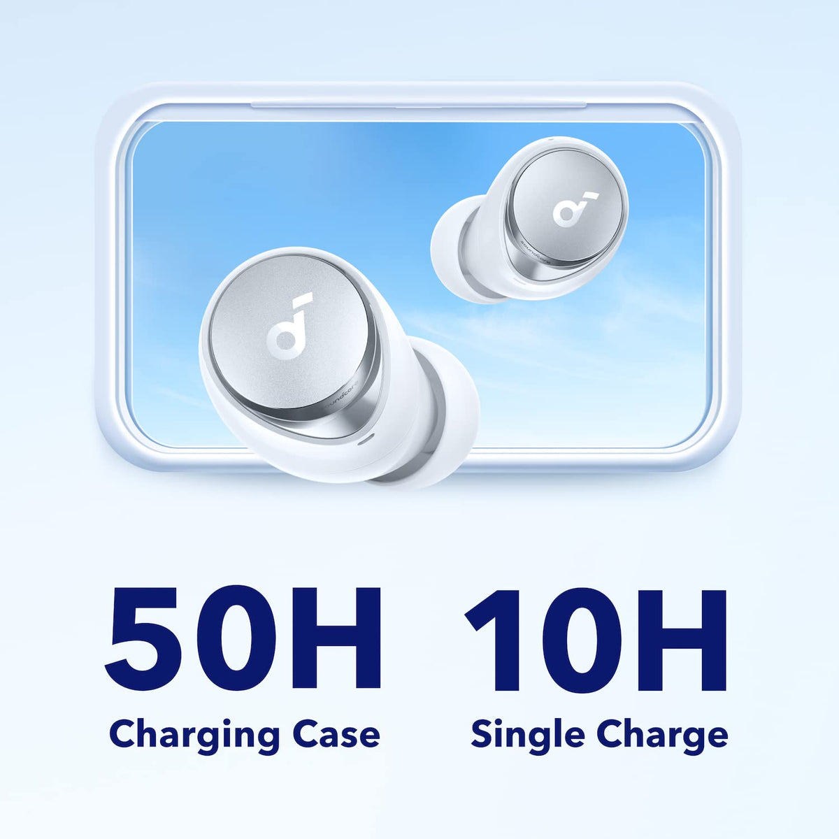 Anker soundcore Space A40, Adaptive Noise Cancelling Wireless Earbuds