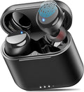 TOZO T6 Wireless Earbuds, Bluetooth 5.3 Ear Buds, Stereo Sound in Ear Headphones, 50H Playtime for Travel, Work and Calls, Wireless Charging, AI Clear Call, APP Customizable EQs, IPX8 Earphones