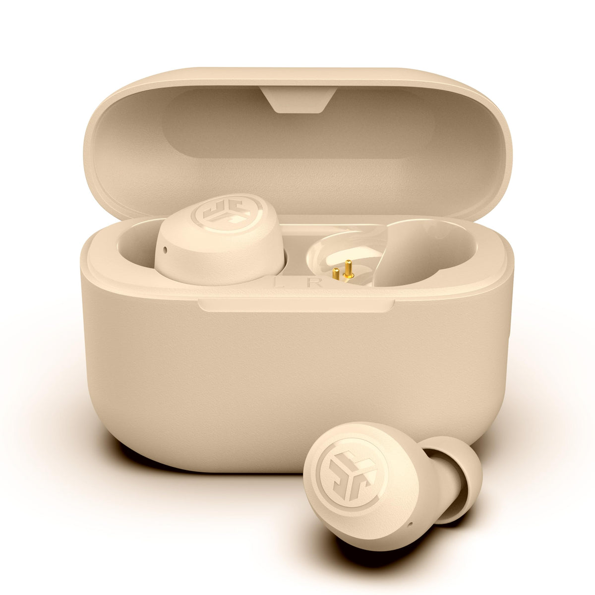 JLab Go Air Pop+ True Wireless Earbuds with Mic - Bluetooth, Midnight Black