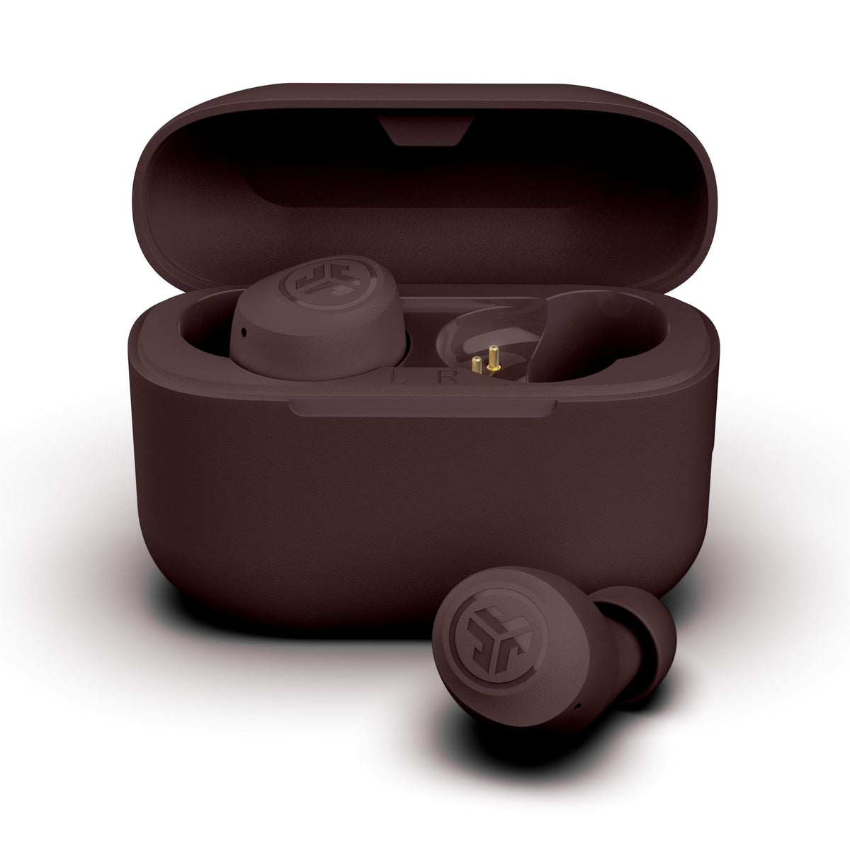 JLab Go Air Pop+ True Wireless Earbuds with Mic - Bluetooth, Midnight Black