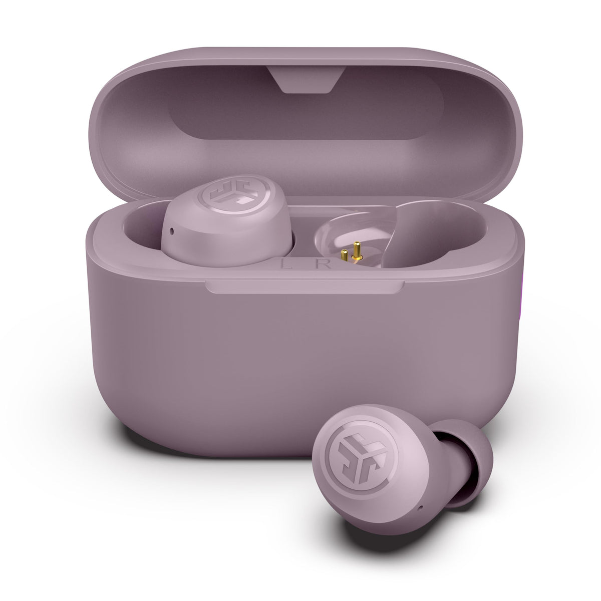 JLab Go Air Pop+ True Wireless Earbuds with Mic - Bluetooth, Midnight Black