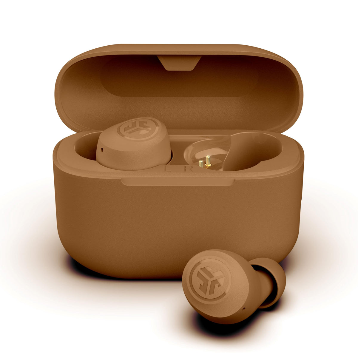 JLab Go Air Pop+ True Wireless Earbuds with Mic - Bluetooth, Midnight Black