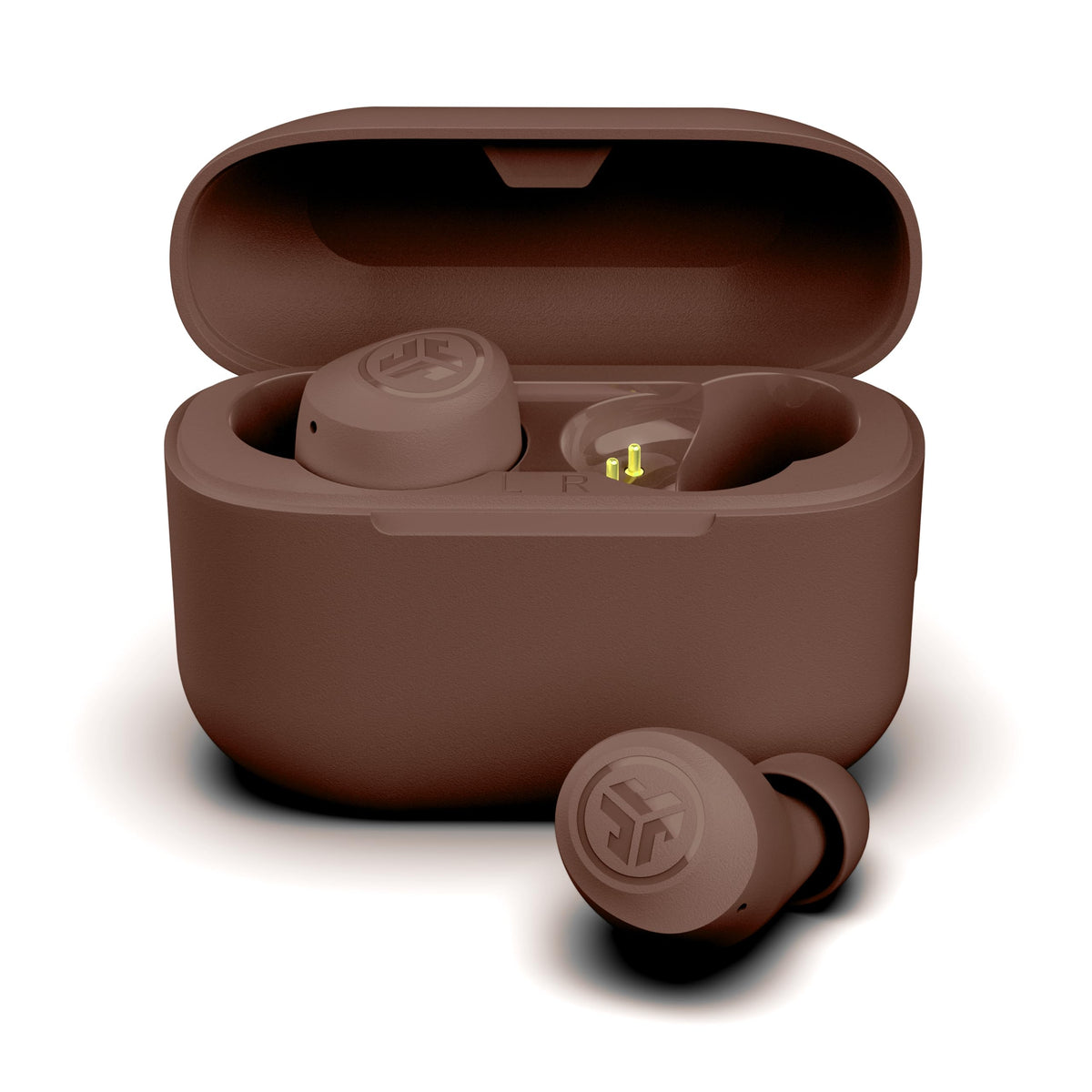 JLab Go Air Pop+ True Wireless Earbuds with Mic - Bluetooth, Midnight Black