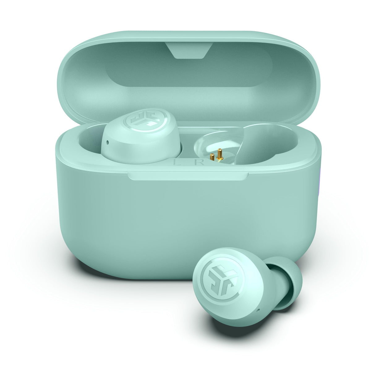 JLab Go Air Pop+ True Wireless Earbuds with Mic - Bluetooth, Midnight Black