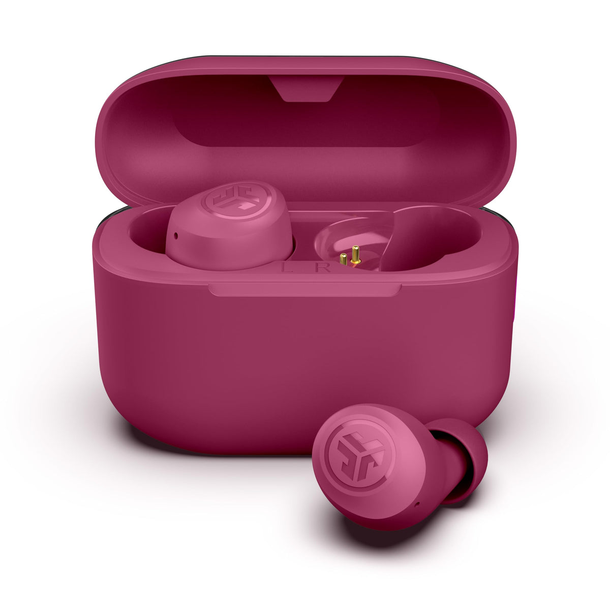 JLab Go Air Pop+ True Wireless Earbuds with Mic - Bluetooth, Midnight Black