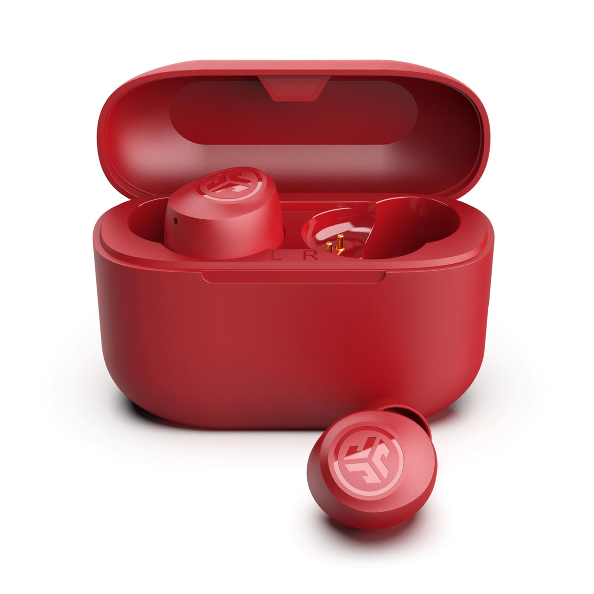 JLab Go Air Pop+ True Wireless Earbuds with Mic - Bluetooth, Midnight Black