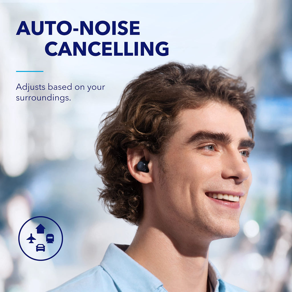 Anker soundcore Space A40, Adaptive Noise Cancelling Wireless Earbuds